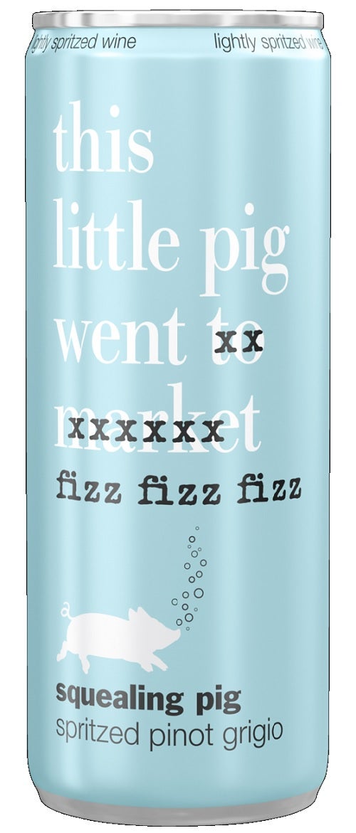 Squealing Pig Spritzed Pinot Grigio Wine